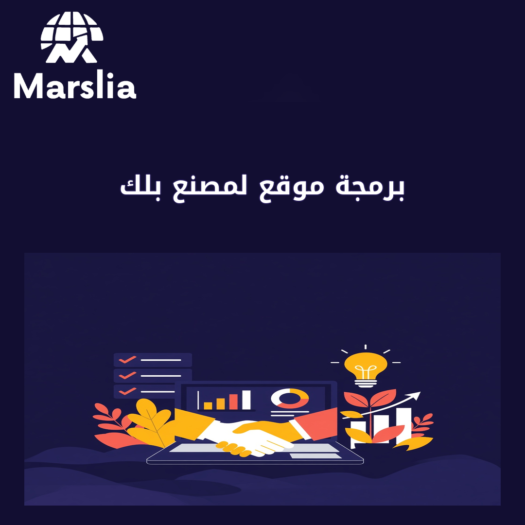 برمجة موقع لمصنع بلك - مارسيليا