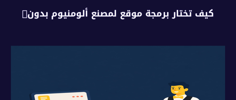 برمجة موقع لمصنع ألومنيوم - مارسيليا