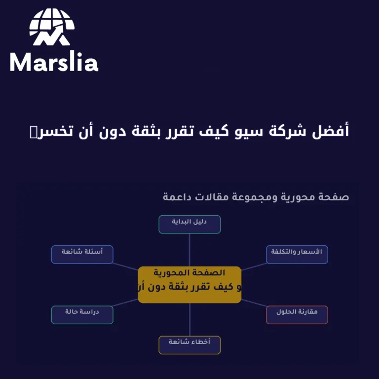 أفضل شركة سيو كيف تقرر بثقة دون أن تخسر ميزانيتك على وعود فارغة