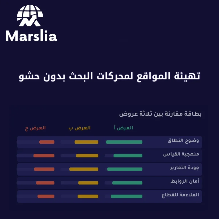 تهيئة المواقع لمحركات البحث بدون حشو: دليل جودة للصفحات التي تبيع