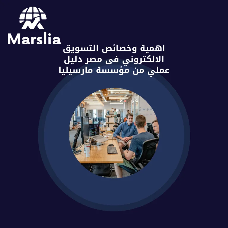 اهمية وخصائص التسويق الالكتروني فى مصر | دليل عملي من مؤسسة مارسيليا