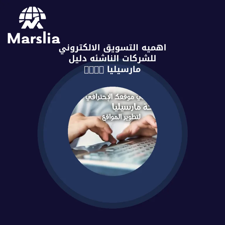 اهميه التسويق الالكتروني للشركات الناشئه | دليل مارسيليا 2026
