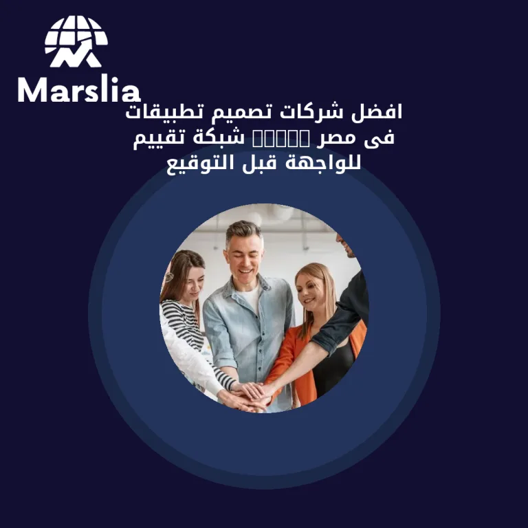افضل شركات تصميم تطبيقات فى مصر 2026: شبكة تقييم للواجهة قبل التوقيع