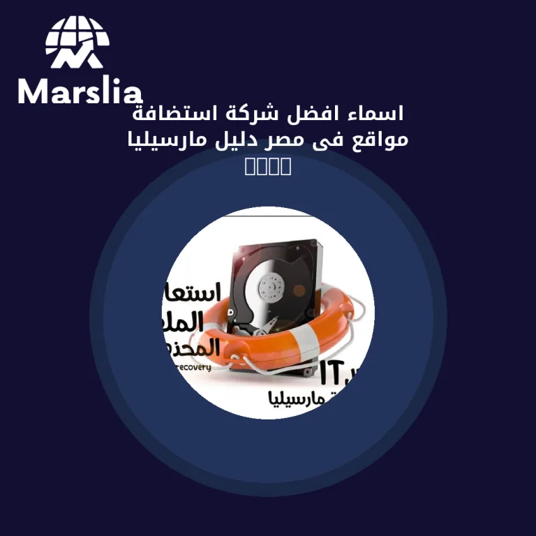 اسماء افضل شركة استضافة مواقع فى مصر | دليل مارسيليا 2026