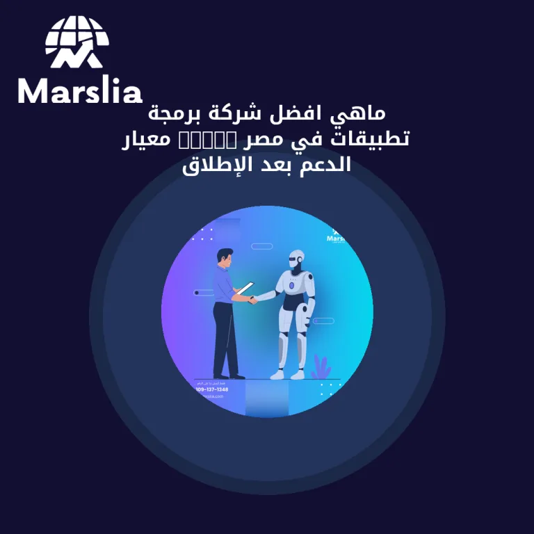 ماهي افضل شركة برمجة تطبيقات في مصر 2026: معيار الدعم بعد الإطلاق
