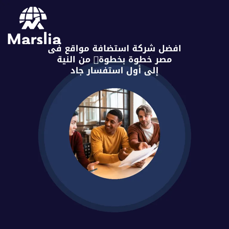 افضل شركة استضافة مواقع فى مصر خطوة بخطوة: من النية إلى أول استفسار جاد