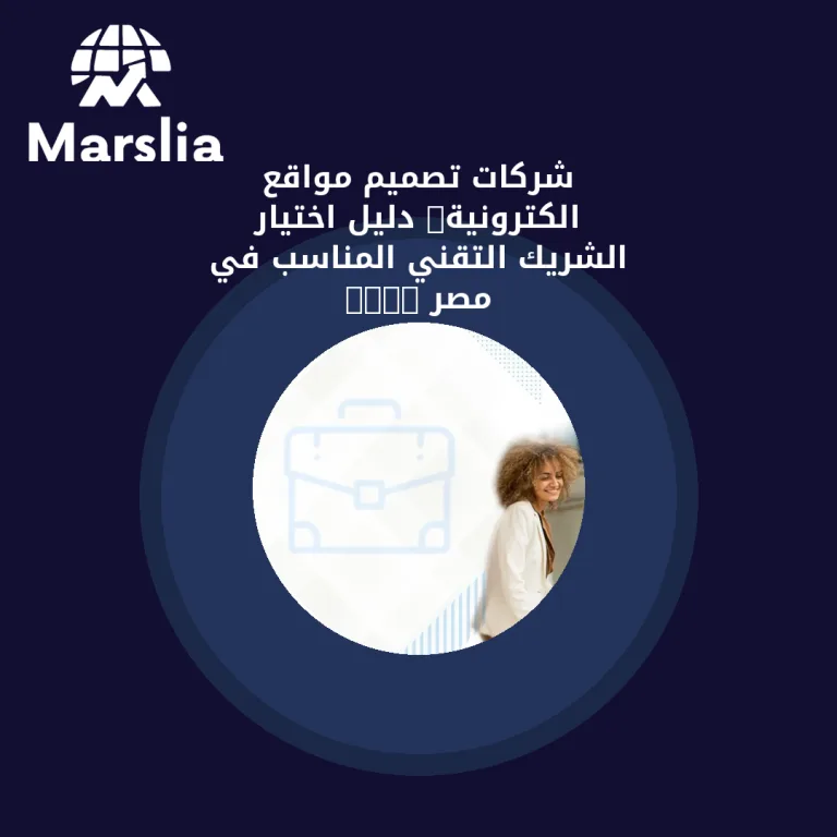 شركات تصميم مواقع الكترونية: دليل اختيار الشريك التقني المناسب في مصر 2026