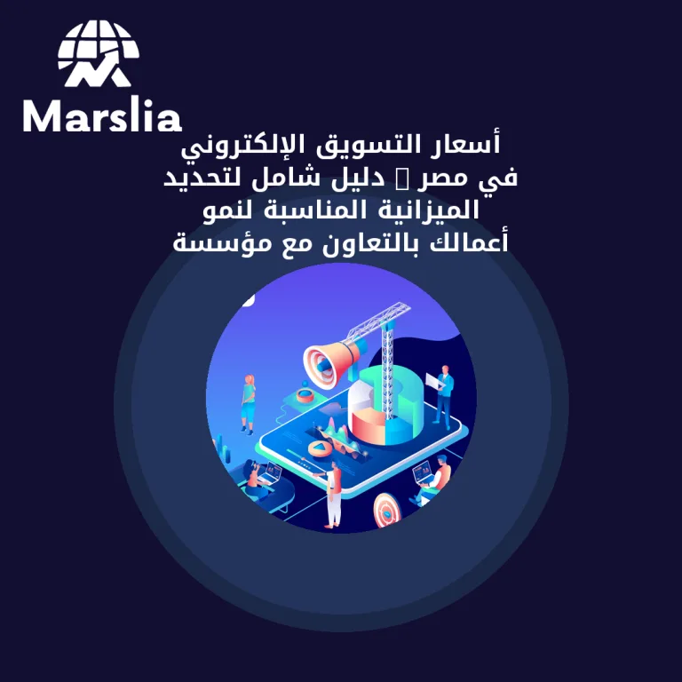 أسعار التسويق الإلكتروني في مصر : دليل شامل لتحديد الميزانية المناسبة لنمو أعمالك بالتعاون مع مؤسسة مارسيليا للبرمجيات 2025