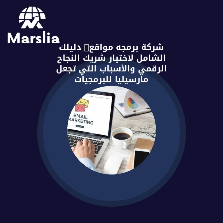 شركة برمجه مواقع: دليلك الشامل لاختيار شريك النجاح الرقمي والأسباب التي تجعل مارسيليا للبرمجيات