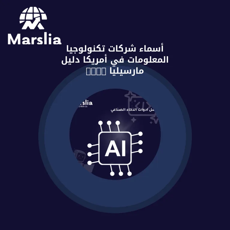 أسماء شركات تكنولوجيا المعلومات في أمريكا | دليل مارسيليا 2026