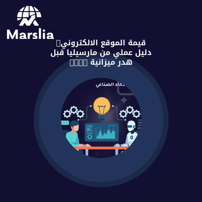 قيمة الموقع الالكتروني: دليل عملي من مارسيليا قبل هدر ميزانية 2026
