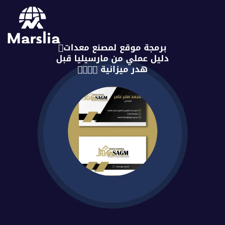 برمجة موقع لمصنع معدات: دليل عملي من مارسيليا قبل هدر ميزانية 2026