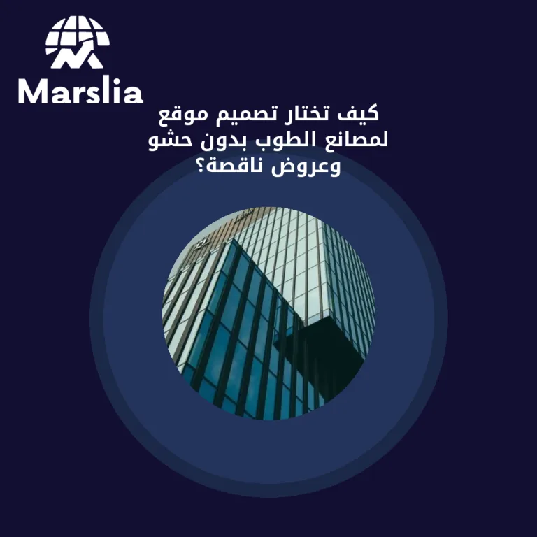 كيف تختار تصميم موقع لمصانع الطوب بدون حشو وعروض ناقصة؟