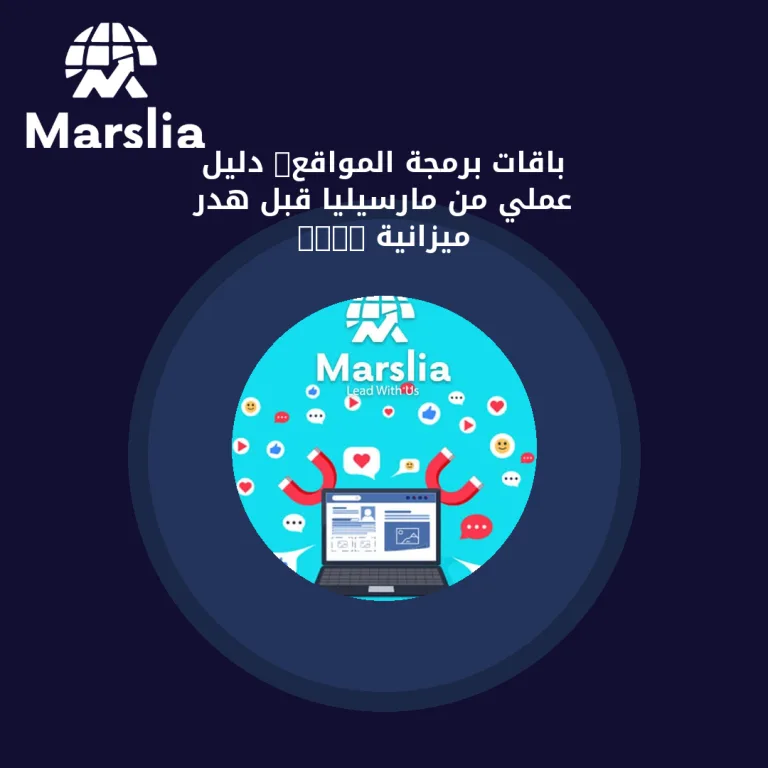 باقات برمجة المواقع: دليل عملي من مارسيليا قبل هدر ميزانية 2026