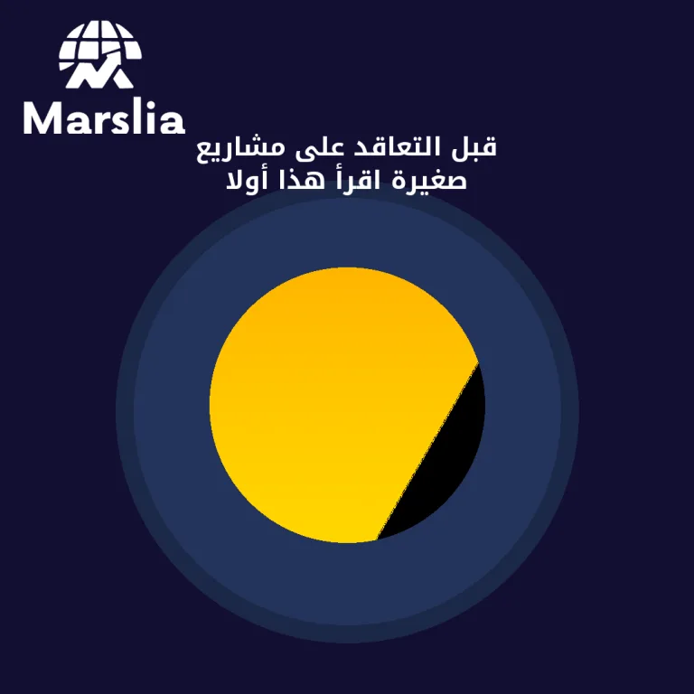 قبل التعاقد على مشاريع صغيرة… اقرأ هذا أولاً